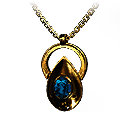 Gold Magician Amulet