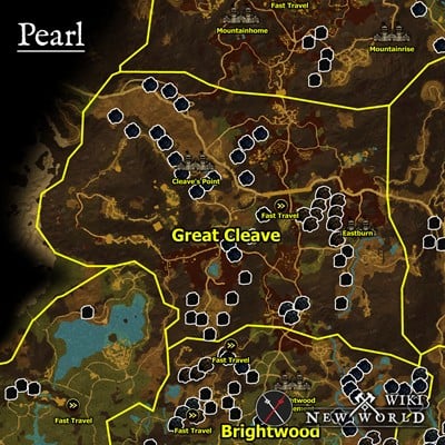 pearl great cleave map new world wiki guide 400px
