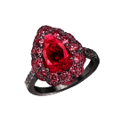 Brilliant Ruby Ring