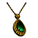 Pristine Emerald Amulet