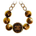Gold Monk Amulet