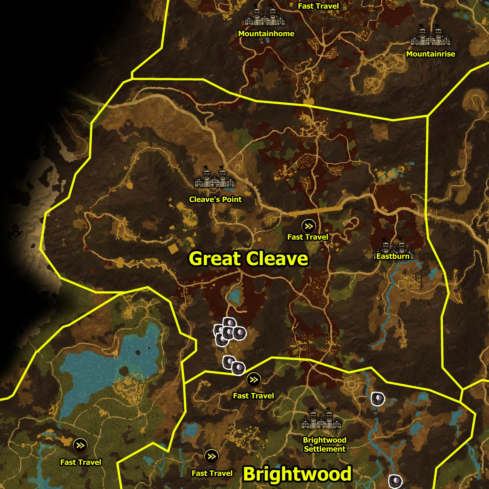 Blightcrag | New World Wiki | Where to find with Maps, Skill lvl ...