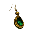 Pristine Emerald Earring
