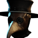 Infused Leather Plague Doctor Hat