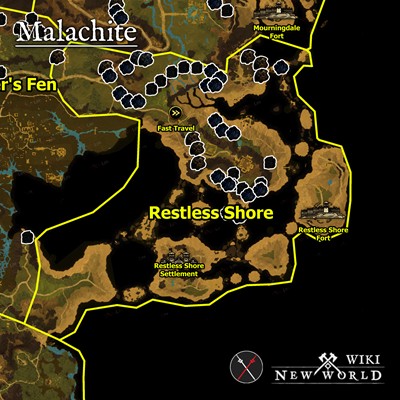 malachite_restless_shore_map_new_world_wiki_guide_400px
