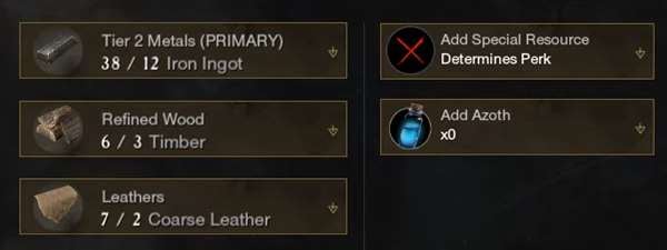 material panel ui crafting new world wiki guide