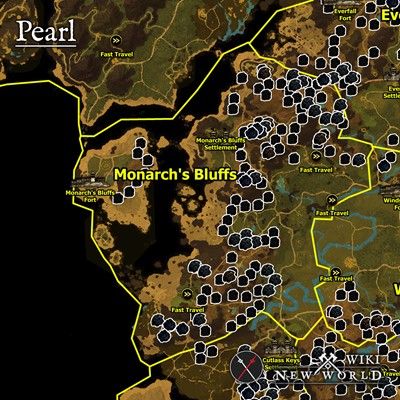 pearl monarchs bluffs map new world wiki guide 400px