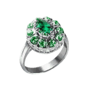 Brilliant Emerald Ring