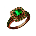 Pristine Emerald Ring