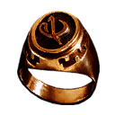Gold Scholar Ring