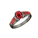 Flawed Ruby Ring