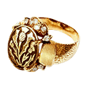 Gold Monk Ring