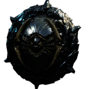 Desecrated Round Shield (Corrupted Elite)