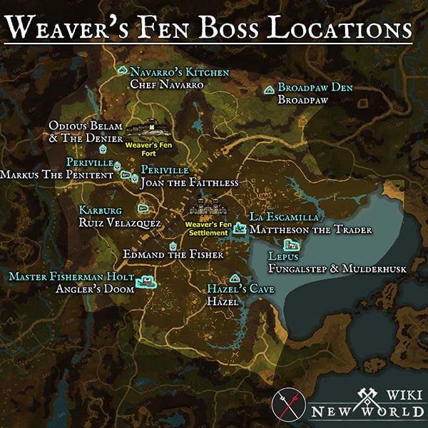 weavers fen map elite spawn locations named unique loot new world wiki guide 600