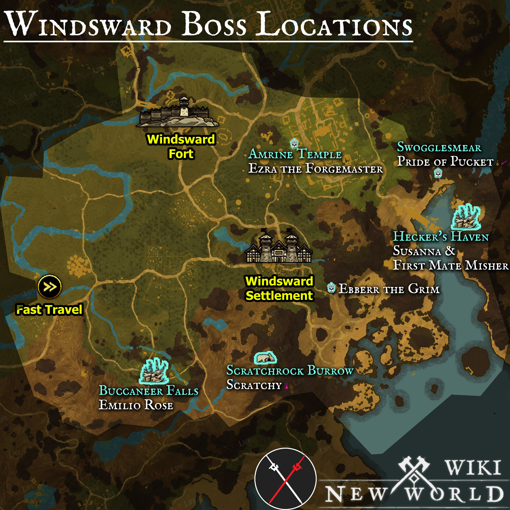 Where the Dual Swordsman spawns in Project New World 